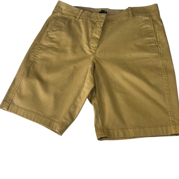 J.Crew 10" Stretch Chino Short Khaki Color Size 12 - Picture 9 of 16